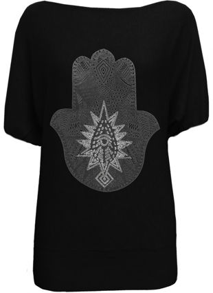  Beaded Aztec Palm Design Back Slit Jumper