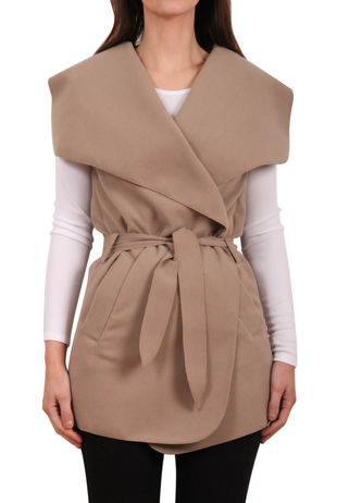 Mix Pack Double Breast Belt Cape Coat