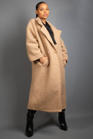 Mix pack Wool Blend Longline Coat