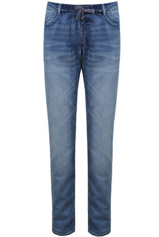 Relaxed Fit Jogger Style Denim