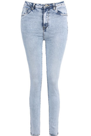 Light Blue High Waisted Super Stretch Jeans