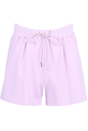 Lilac Loungewear Drawstring Shorts