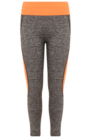 Neon Waist Lock Sports Leggings