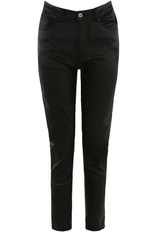 Wax Ankle Grazer Skinny Jeans