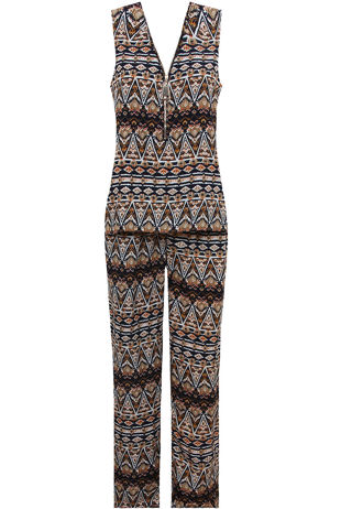 Black Aztec Print Set