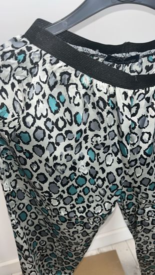 Grey Leopard Trouser