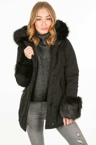 j/098/PK6016-_Fur_cuffed_parka_in_black-2__76754.jpg