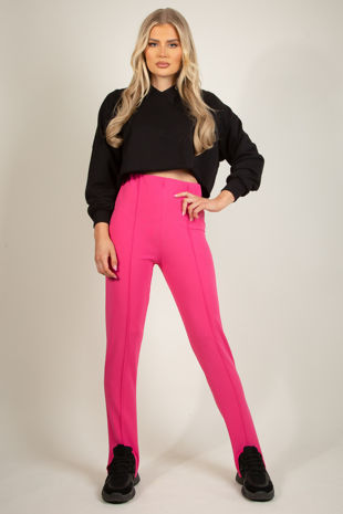 Fuchsia Stirrup Ski Trouser