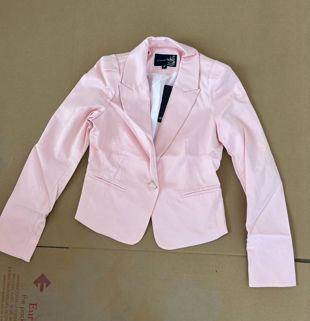 Rose Single Button Blazer