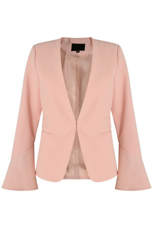 Rose Bell Cuffs Hook Up Blazer