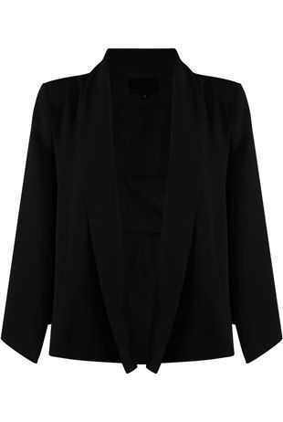 Shawl Lapels Cape Red Coat 