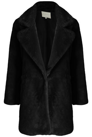 Soft Fur Overcoat 