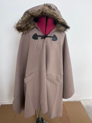 Stone Fur Hoody Pullover With Pockets