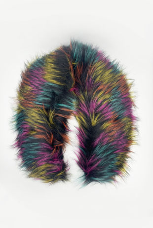 Multi Colour Faux Fur Collars