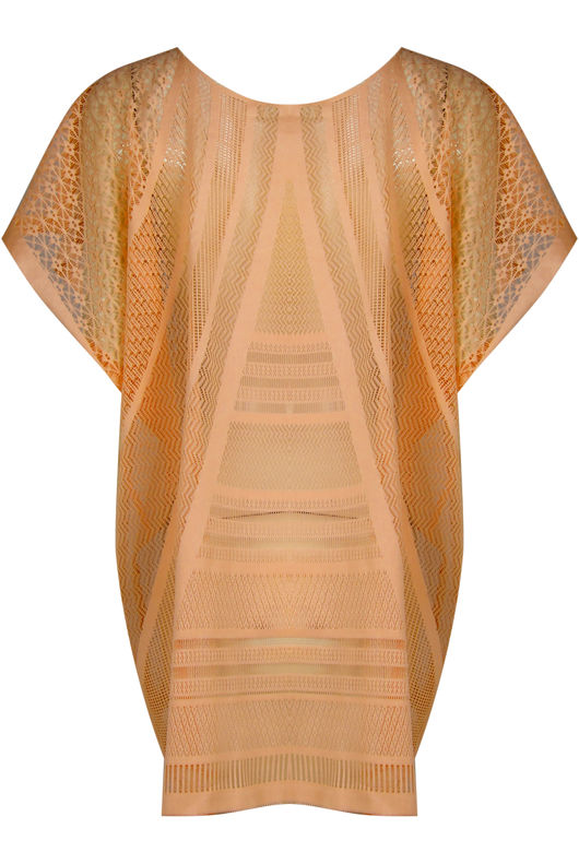 Kaftan Beach Cover Up in Orange