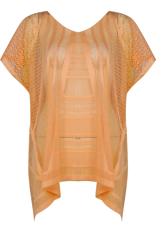 Kaftan Beach Cover Up in Orange