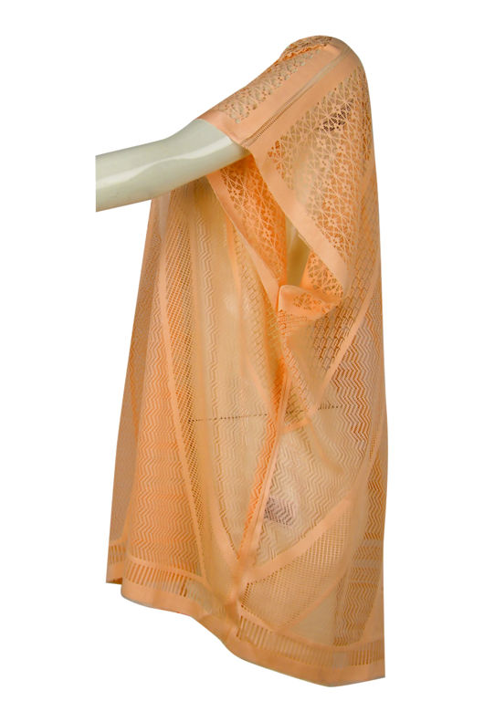 Kaftan Beach Cover Up in Orange
