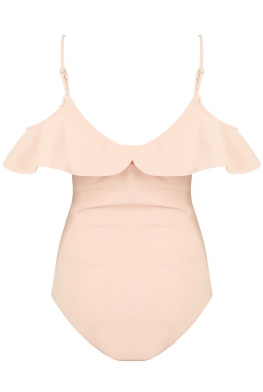 Rose Cross Over Frilled Bodysuit
