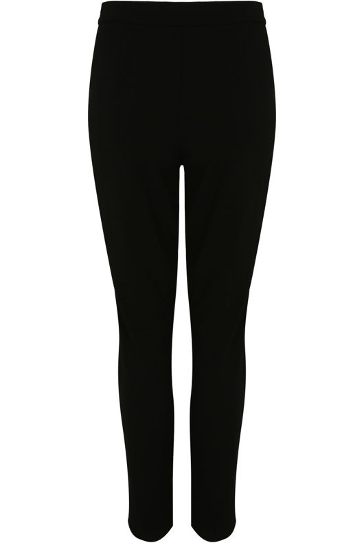 Black Front Lace Up Leggings