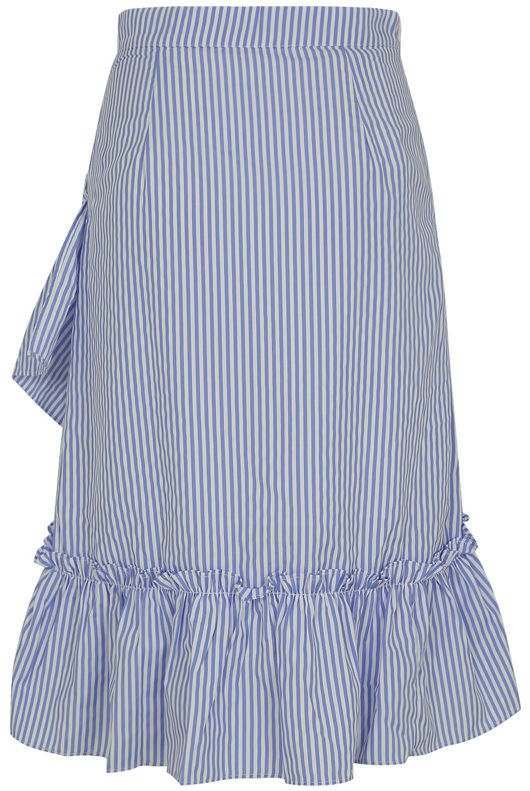 Ruffle Crossover Skirt 