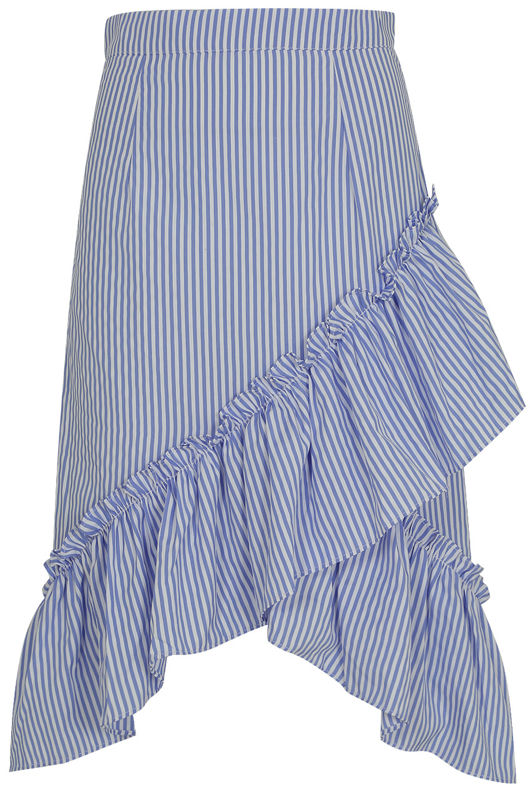 Ruffle Crossover Skirt 