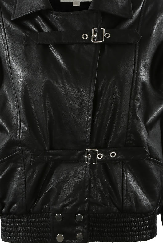 PU Buckle Up Eisenhower Jacket