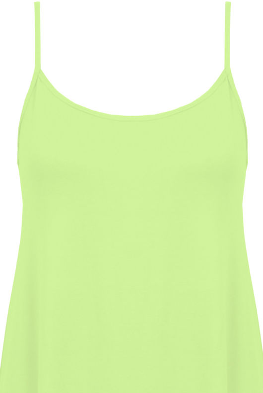Lime Block Neon Colour Sleeveless Summer Dress