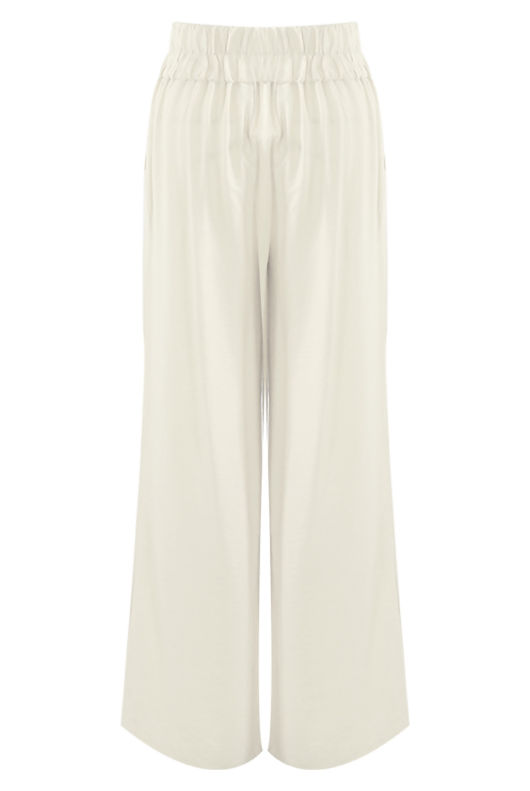 High Waist Wide Leg Trouser