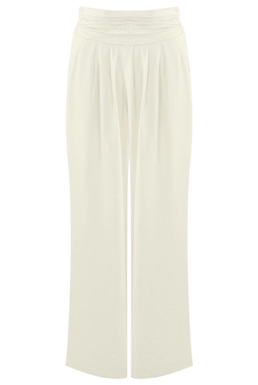 High Waist Wide Leg Trouser
