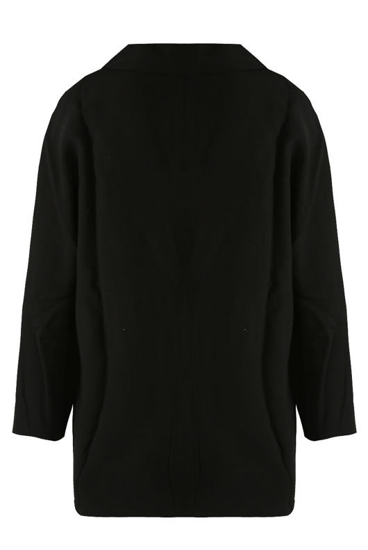 Black Button Blazer
