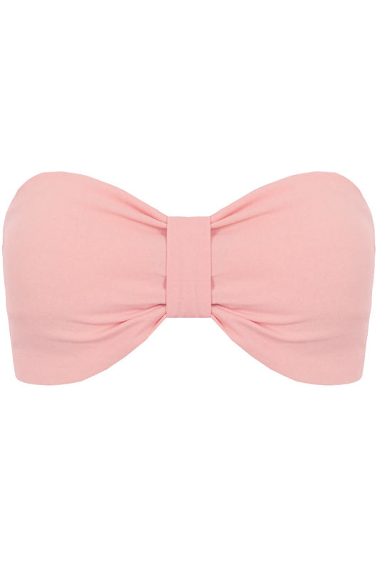 Rose Front Bow Trimming Bralet