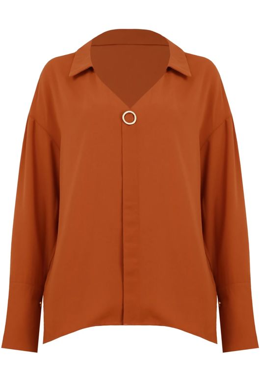 Mustard Button Up Shirt