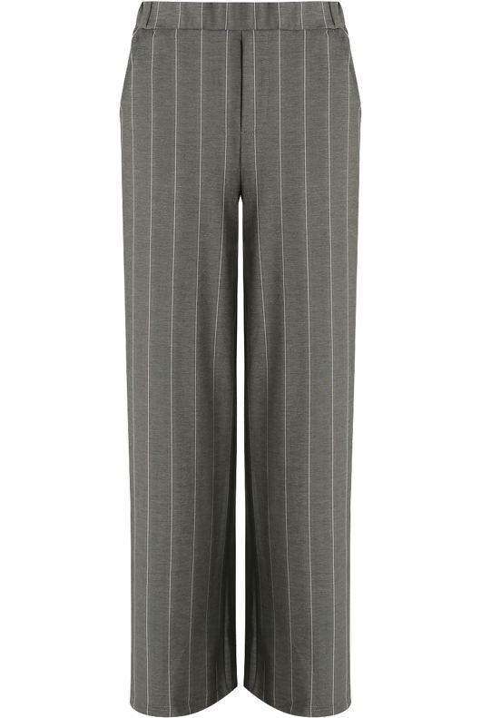 Grey Pinstripe Trousers