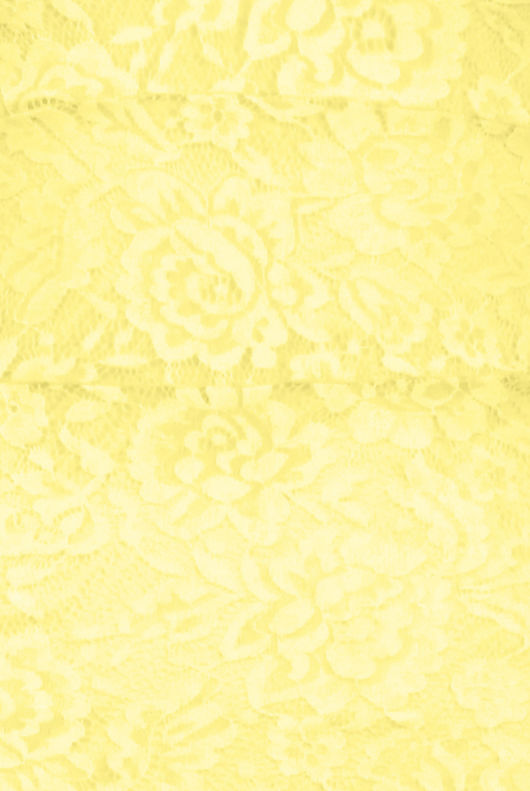Yellow Floral Lace Criss Cross Back Bodycon Dress
