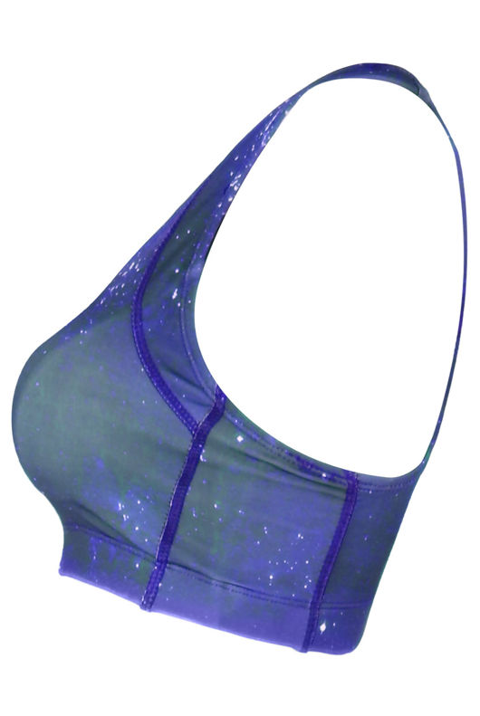 Galaxy Printed Crop Top