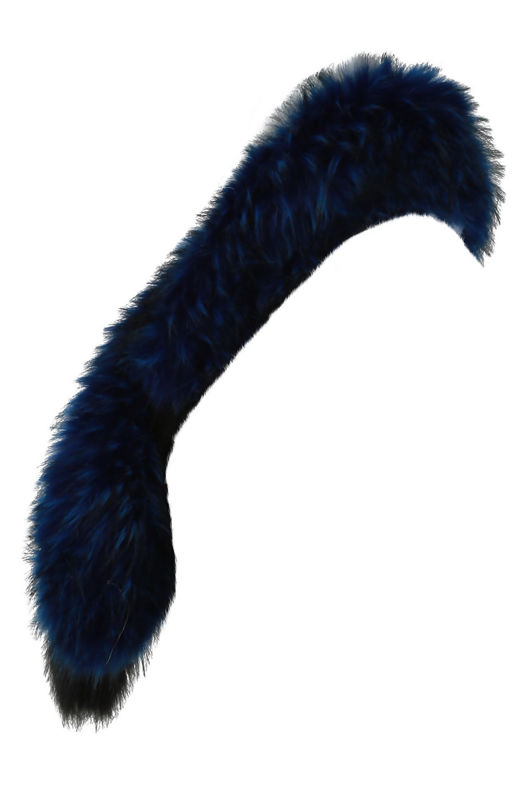 Two Tone Faux Fur Collar