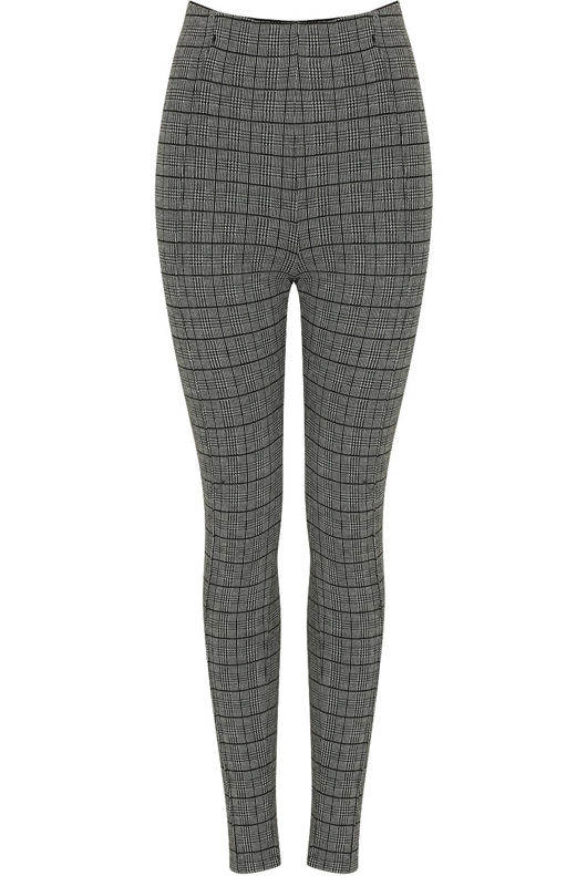 Glen Plaid Loafer Leggings