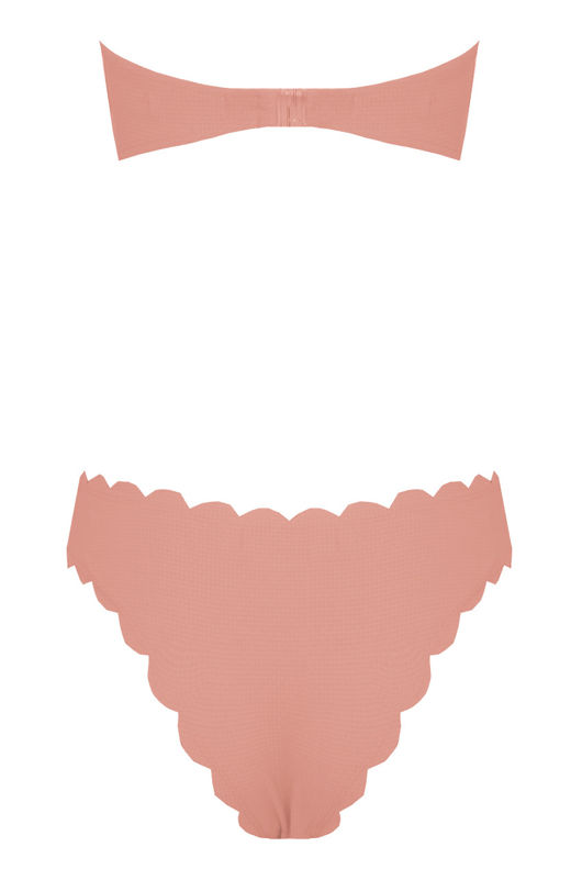 Pink Halter Neck Bikini Set
