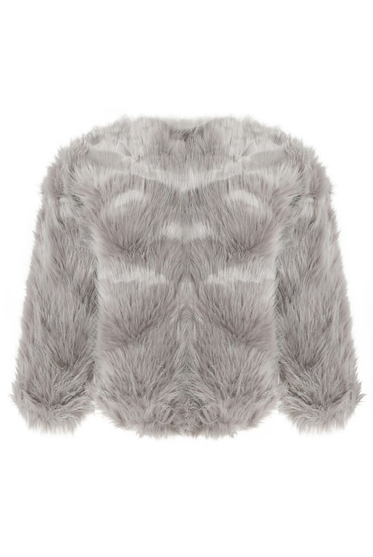 Shaggy Fur Cropped Jacket