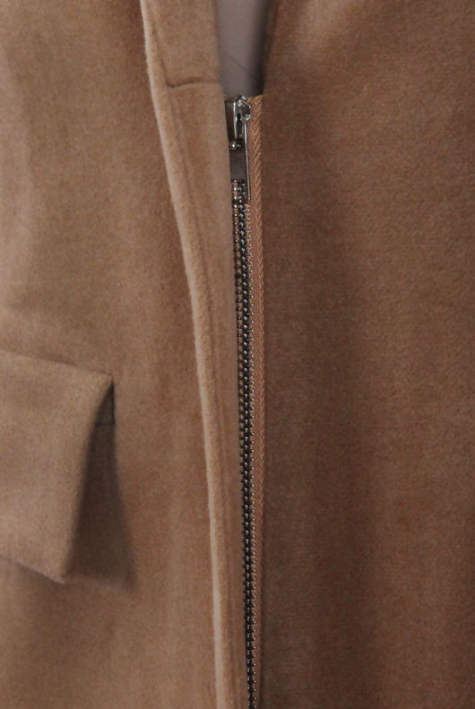Camel Tailored Warm Overcoat