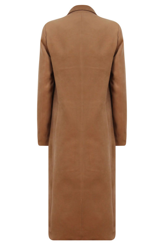 Camel Tailored Warm Overcoat