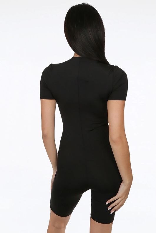 Black Active Playsuit 