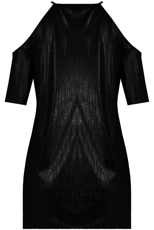 Cold Shoulder Foiled Crop Tops - Mix Colours Pack