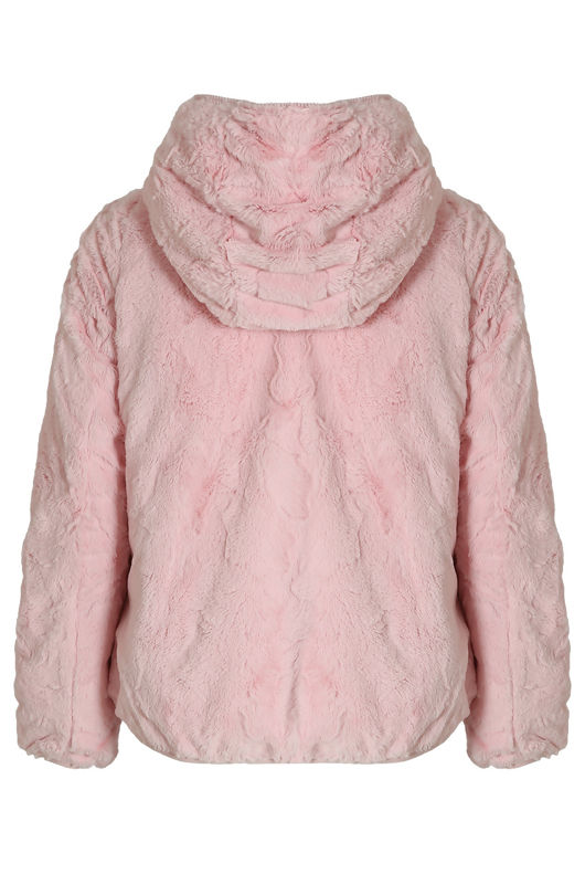 Reversible Puffer Fur Jacket