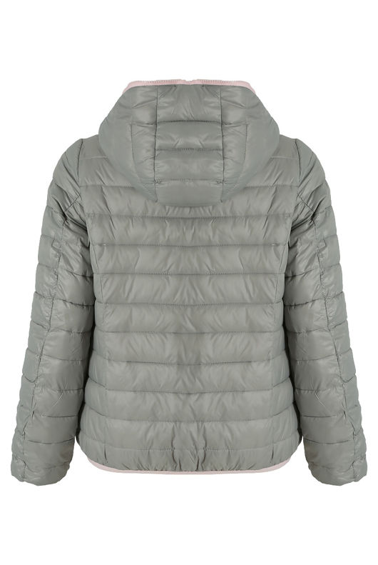 Reversible Puffer Fur Jacket