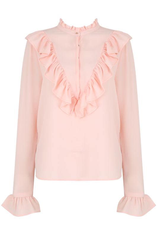 Frilled Button Up Blouse - Mix Colours Pack