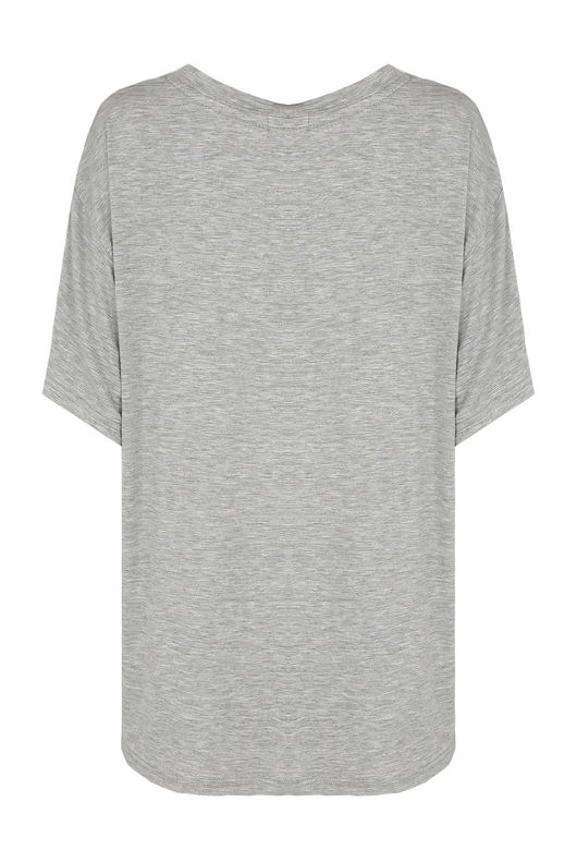 Grey Contrast EYE Detailed Tees