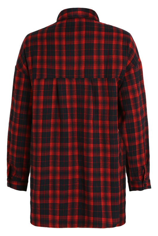 Plaid Flannel Check Print Shirts