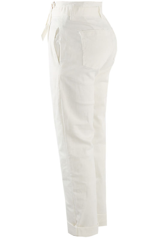 Ankle Grazers Tie Up Paperbag Trousers