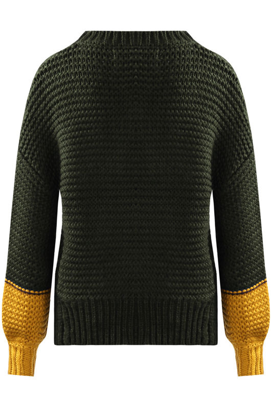 Green Cable Knit Jumpers 